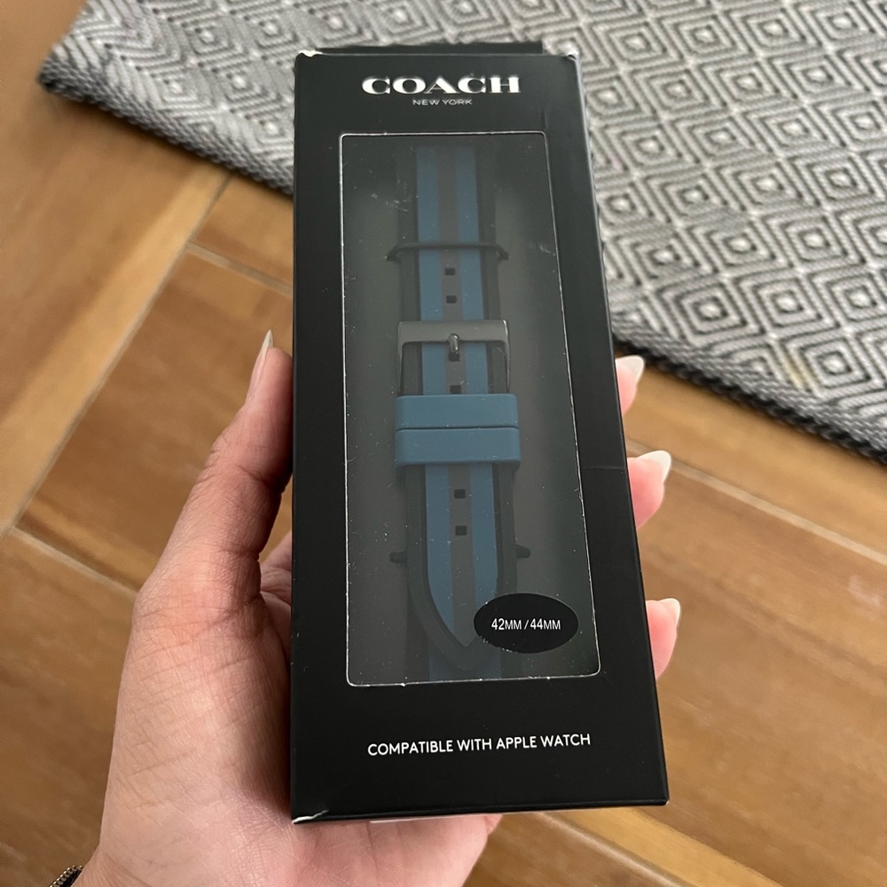 Coach Apple watch band